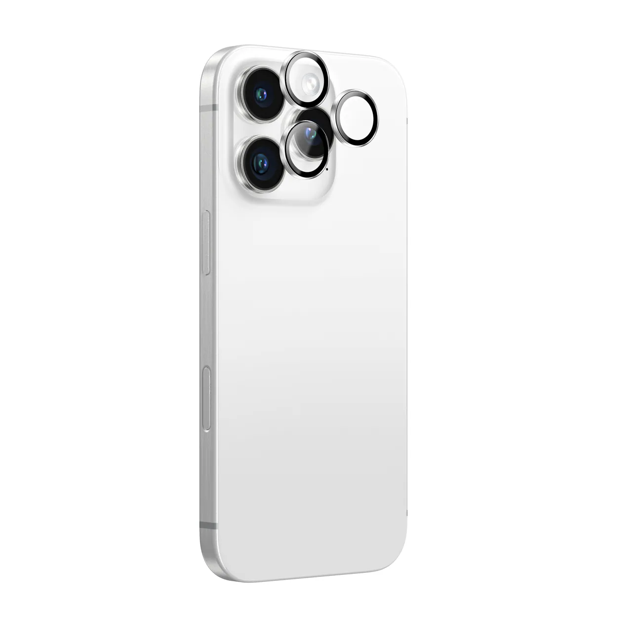 AmazingThing AR 3 linsglas Helt klart härdat glas för iPhone 16 Pro / 16 Pro Max - Transparent