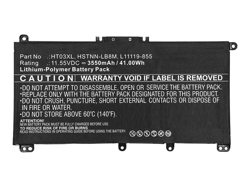 Batteri CoreParts 3-Cell Li-Pol 41Wh / 3550mAh till bl.a. HP Pavilion 15-cw080400