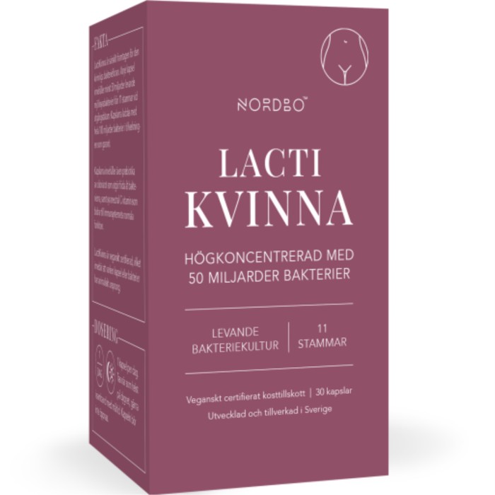 Nordbo LactiKvinna 50 miljarder 30 st