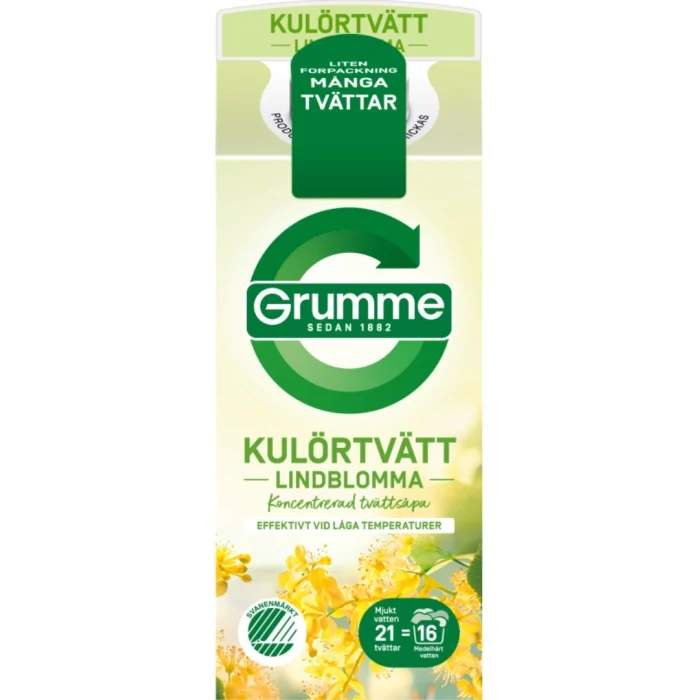 Grumme Kulörtvätt Lindblomma 750 ml