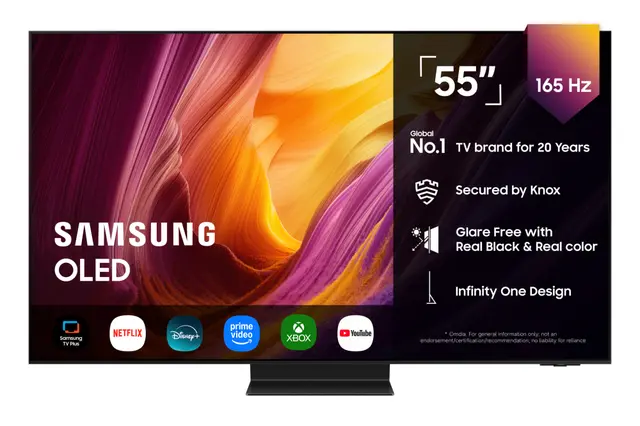 Samsung 55" 4K OLED TV 2026 - TQ55S95HFTXXC