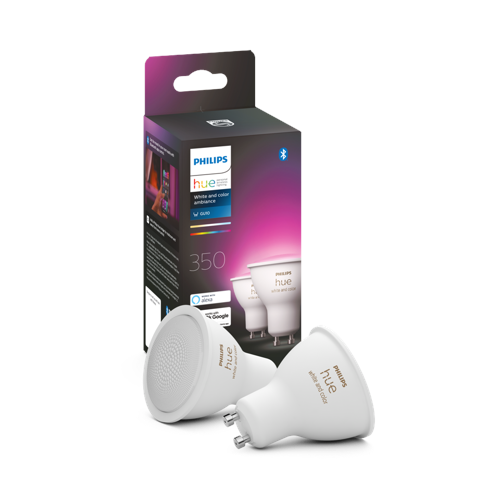 Philips Hue WCA smart lampa 4.2W GU10 2 st