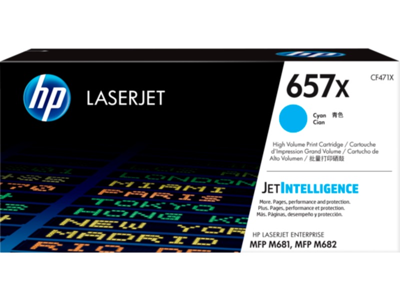 HP 657X Cyan, 23000 sidor, bild 4