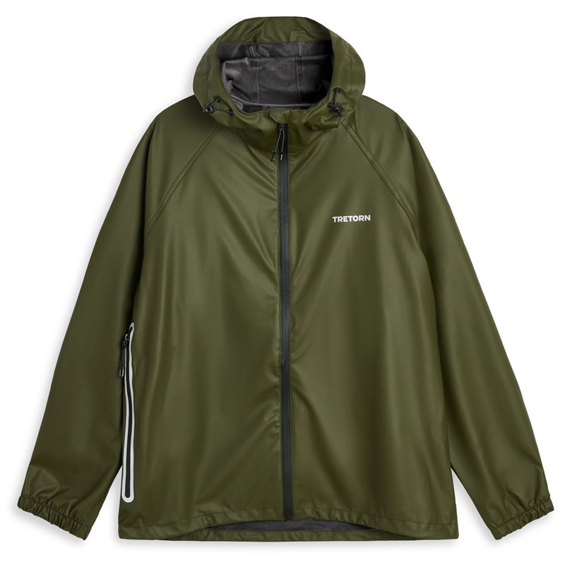 Tretorn Packable Rainbreaker Set Forest Green - XXL