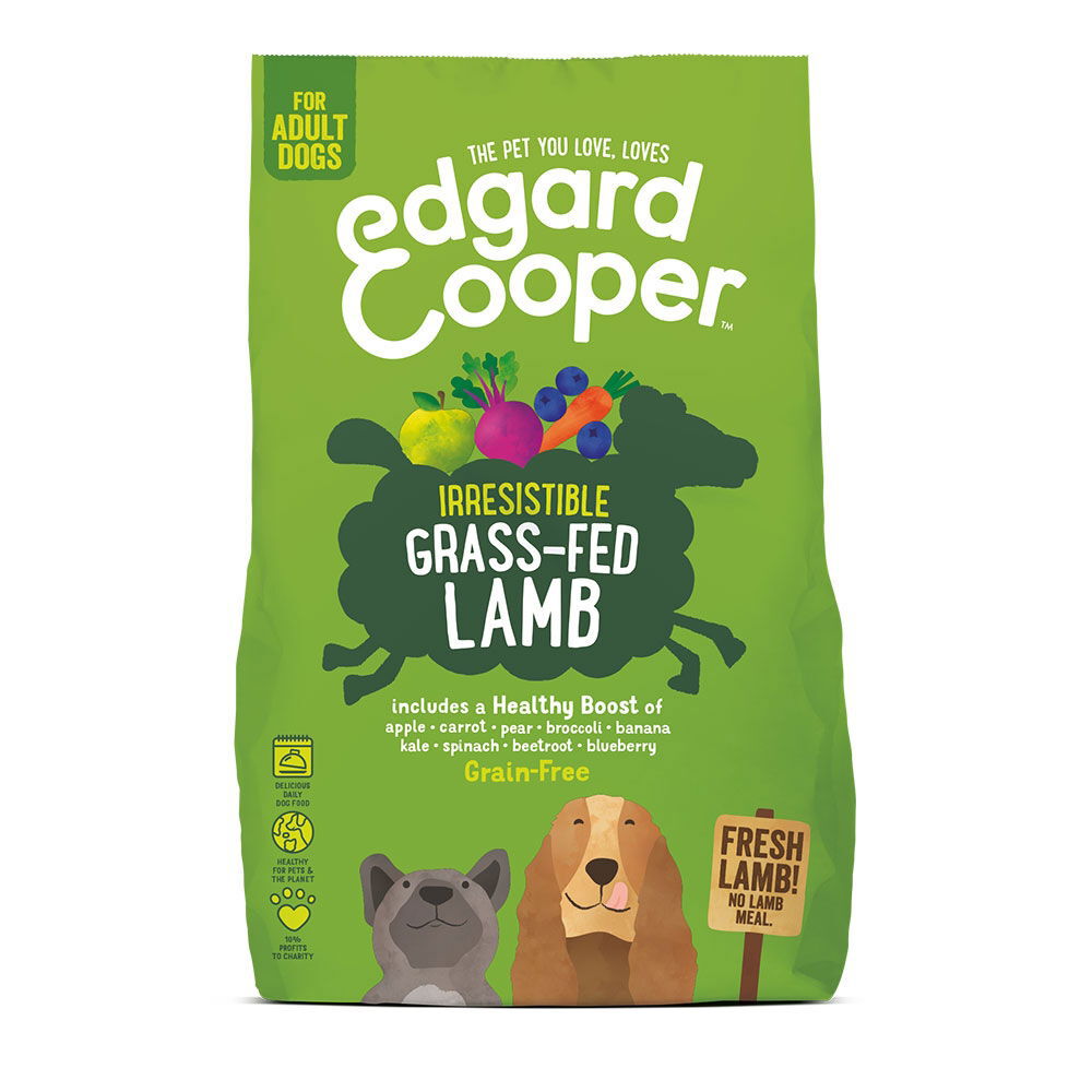 Edgard & Cooper Dog Grain Free Lamb Torrfoder till Hund 2,5kg