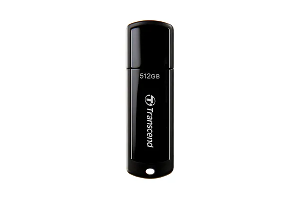 Transcend JetFlash 700 - USB flash-enhet - 512 GB - USB 3.1 Gen 1 - svart