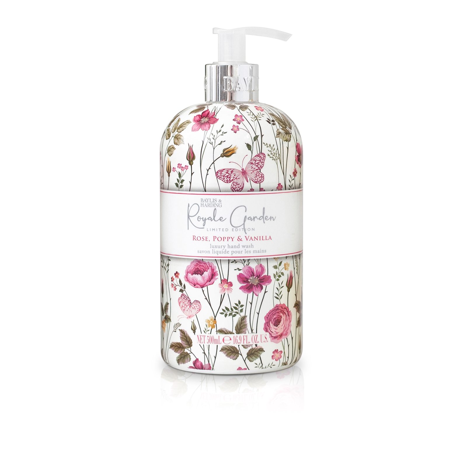 Baylis & Harding Royale Garden Hand Wash Poppy & Vanilla 500 ml