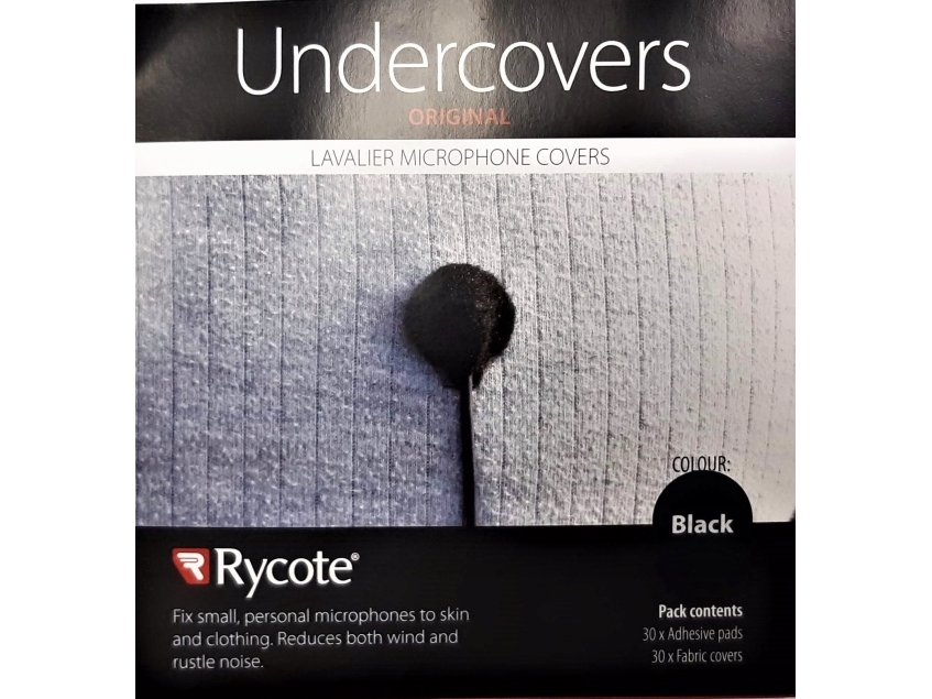 Rycote Undercover Stickies (Black)