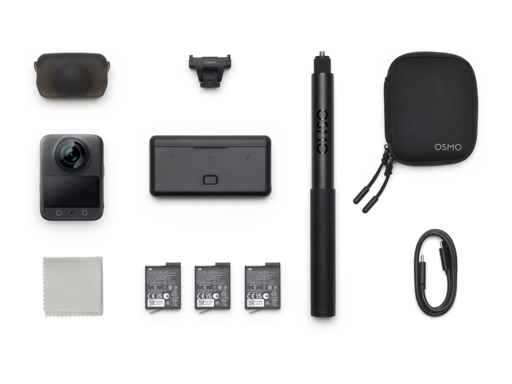 DJI Osmo 360 Adventure Combo actionkamera, bild 4