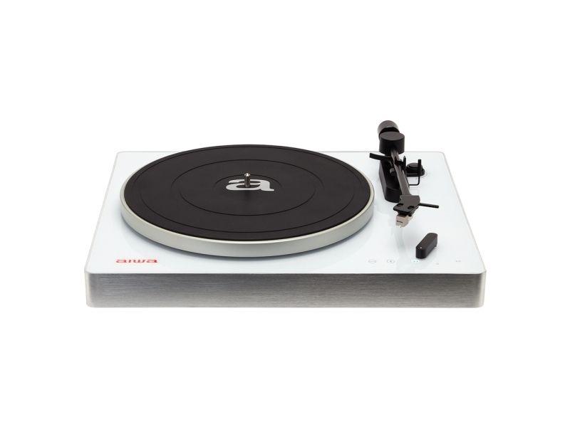 Aiwa APX-680BT/WT skivspelare remdriven automatisk 33 1/3, 45 rpm vit