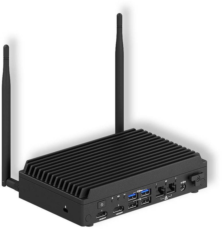 Asus NUC 13 Rugged Mini BNUC13BRFA20002, Intel Atom X7211E, 1xDDR5 SO-DIMM, 64 GB eMMC, 1xM.2, WiFi 6E, Bluetooth 5.2, 2x2.5GbE LAN, inget operativsystem, bild 4