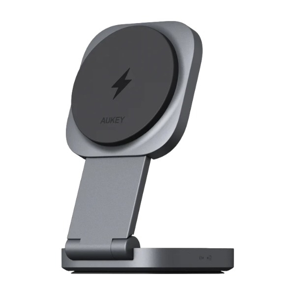 AUKEY LC-MC211P MagFusion L Plus 25 W 2-i-1 trådlös laddare