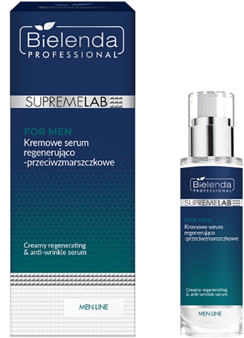 Bielenda Professional SUPREMELAB MEN LINE Creamy Regenerating & Anti-Wrinkle Serum 30 ml