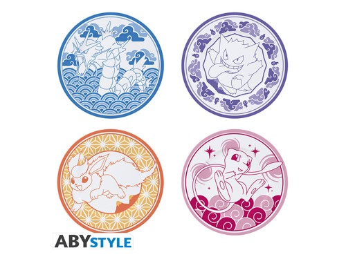 Pokemon tallrikar - Set of 4 Plates - Japanese Style (4-pack), bild 2
