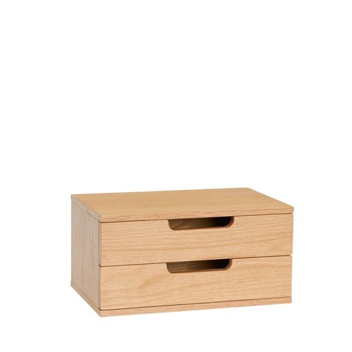 Hübsch – AtHand Vägghylla/Nattduksbord – 30x20xH15 cm – Natur