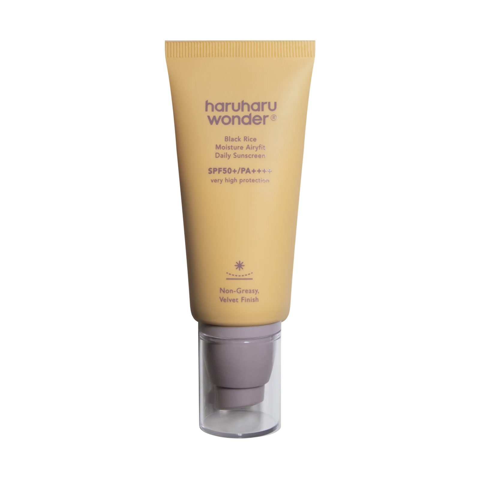 haruharu wonder BLACK Rice Moisture Airyfit Daily Sunscreen SPF 50/PA + + + + 50 ml