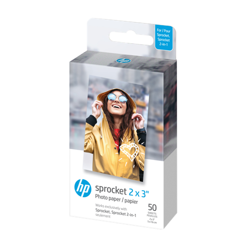 HP Zink papper - 50-Pack 5x7,6 cm