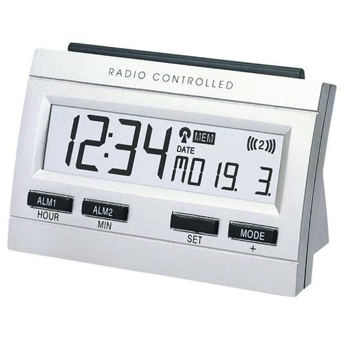 Techno Line 02991 Radioväckarklocka Silver Alarmtider 2