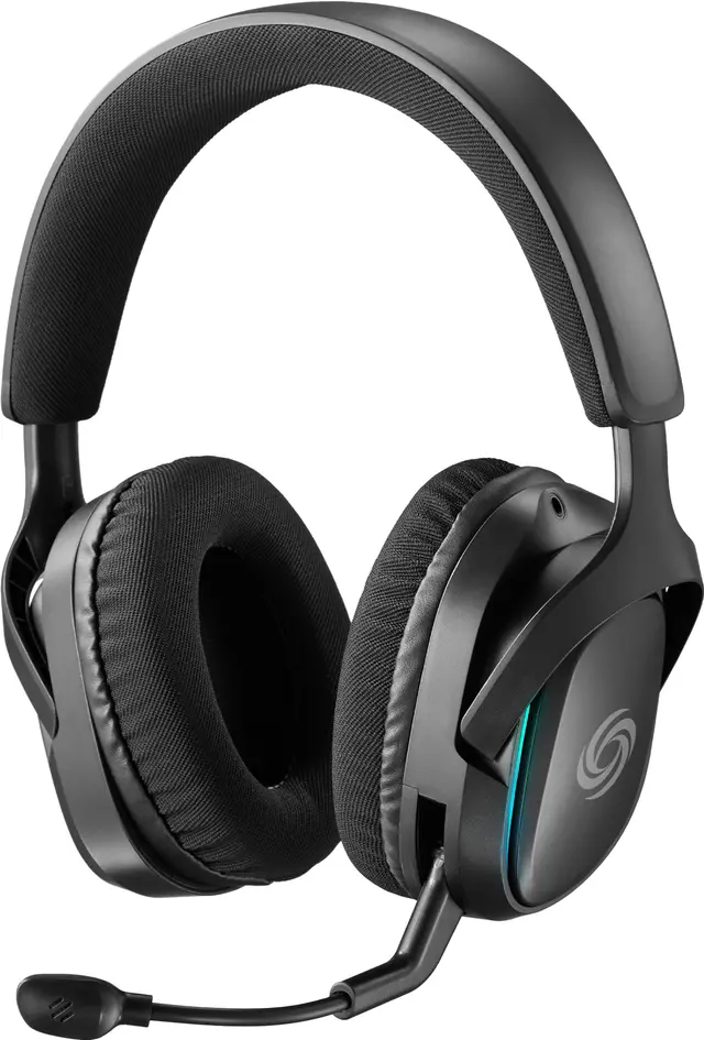 NOS H600 trådlöst gaming headset (svart)