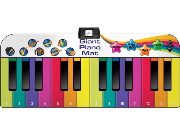 N-gear golvmatta dansmatt piano XXL/PIANOMATPLAYL