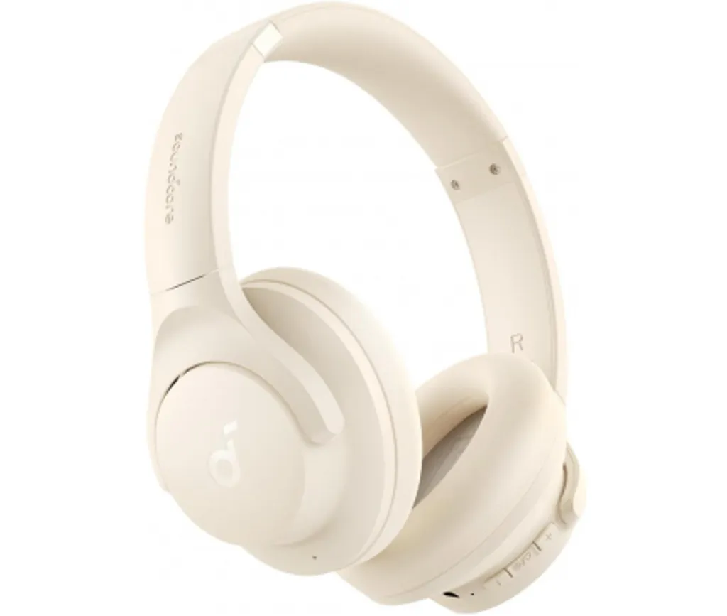 Soundcore Q20i trådlösa around-ear hörlurar (vita), bild 2