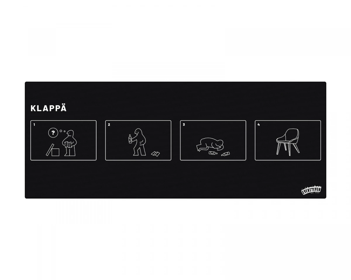 Evensteven DESKMAT KLAPPA
