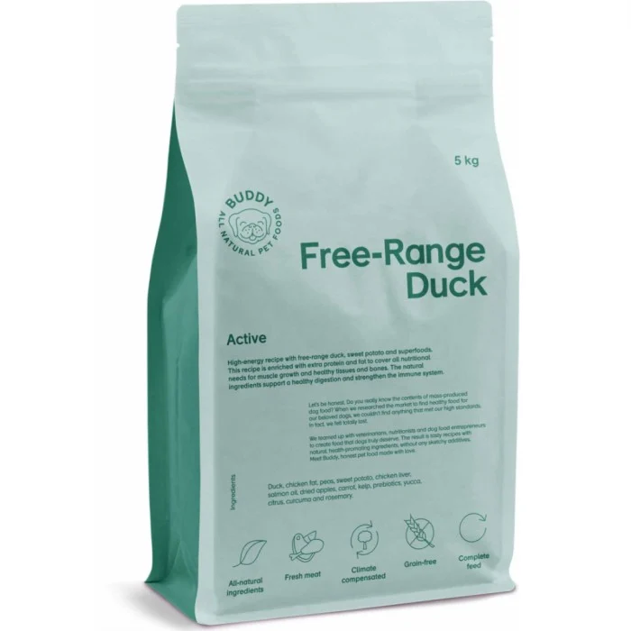 Buddy Pet Foods Free Range Duck 5 kg