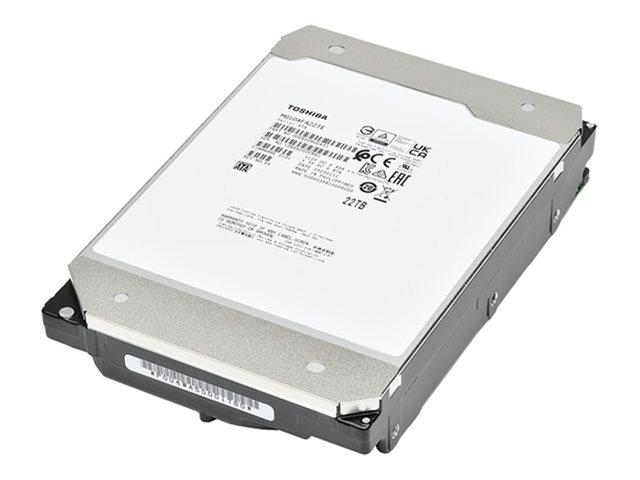 Toshiba MG10F Series MG10AFA22TE hårddisk 22 TB 3.5 SATA 7200 rpm