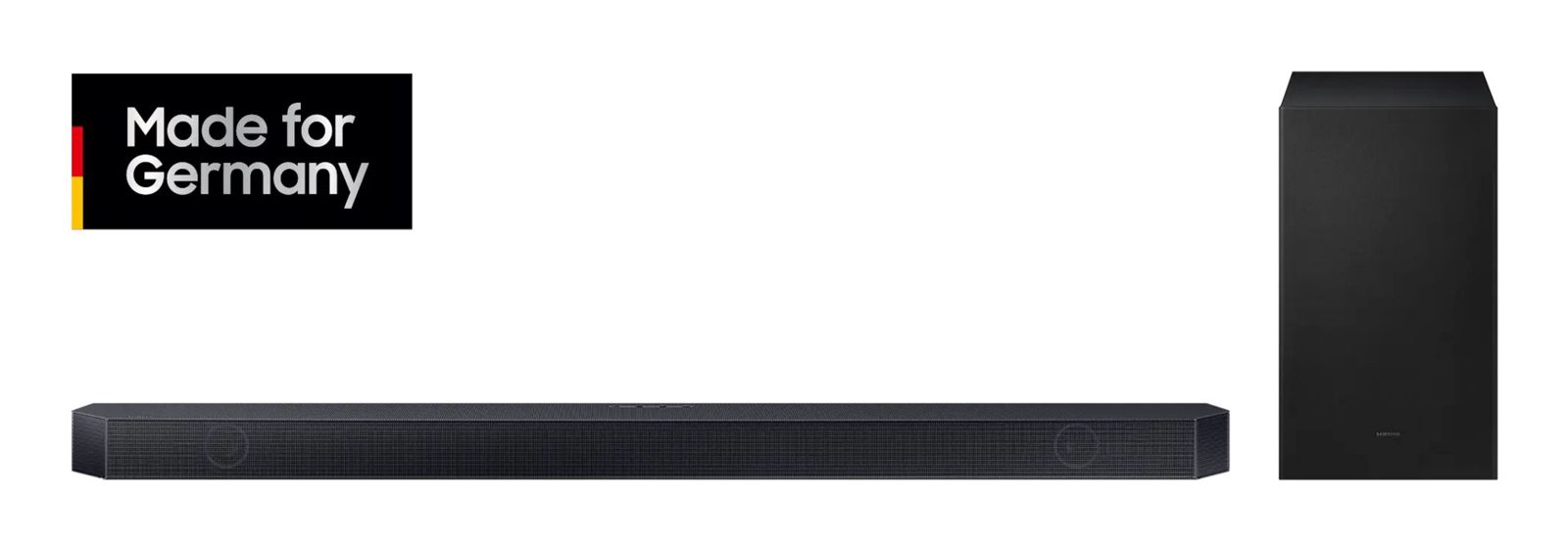 Samsung Q-series HW-Q610GH/ZG, 3.1.2 kanaler, Dolby Atmos, Dolby Digital Plus, Dolby TrueHD, High Definition Audio (HD Audio), Adaptiv, Surround Sound Expansion, Standard, Game Pro, Trådlös, Svart, Titan, High Dynamic Range 10+ (HDR10 Plus)