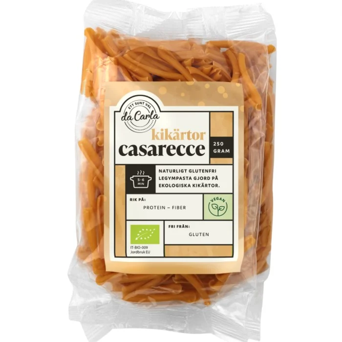 Da Carla Kikärtspasta Casarecce 250 g