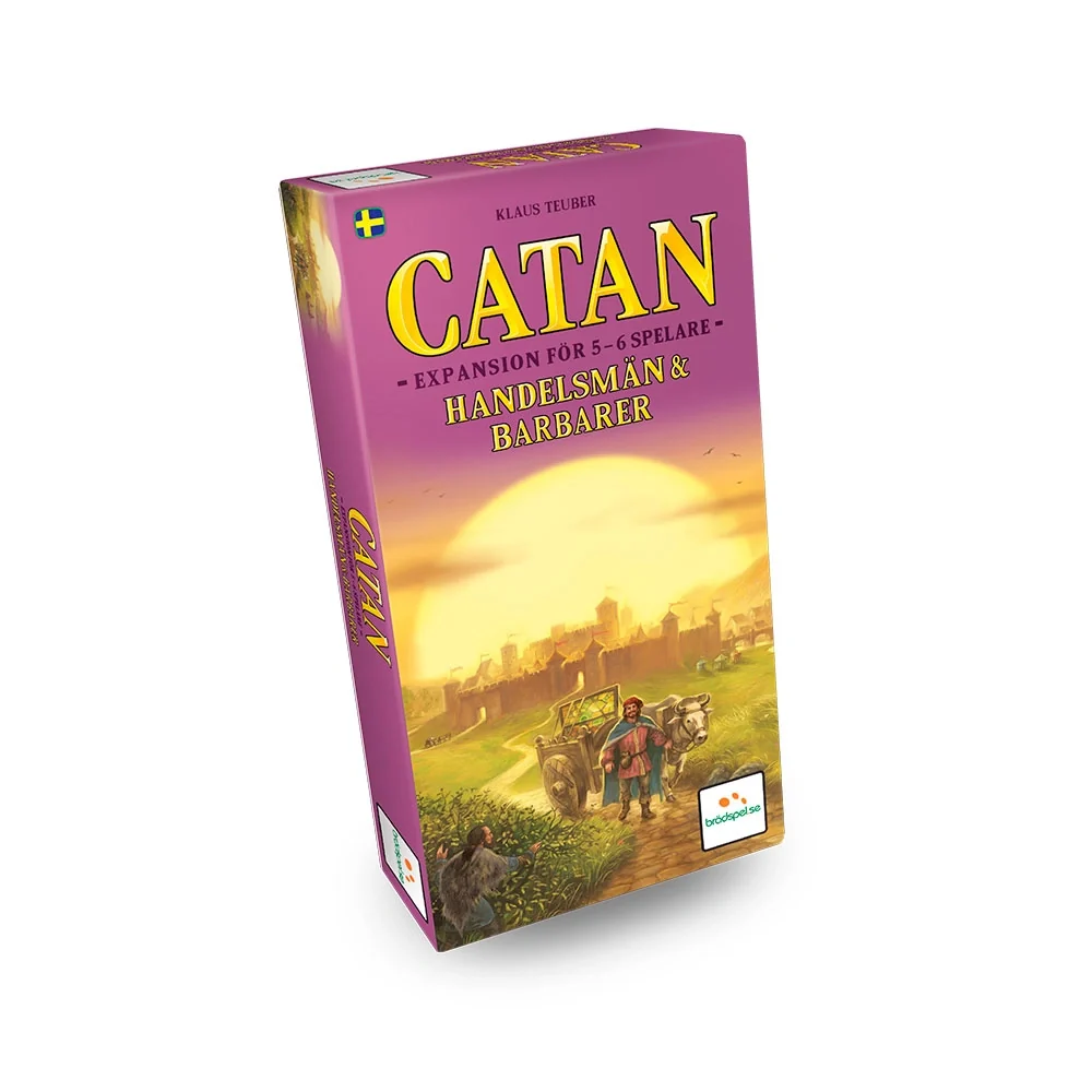 Catan Handelsmän & Barbarer 5-6 Spelare Expansion (Svensk-Finsk Version)