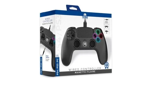 Freaks And Geeks - Wired Controller for PS4 with 3M Cable - Black, bild 3