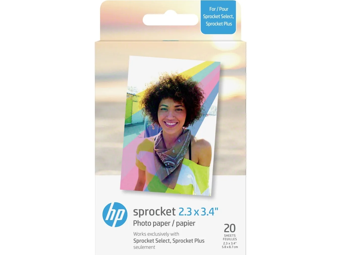 HP - Zink Paper For Sprocket Select 20 Pack 2,3x3,4", bild 4