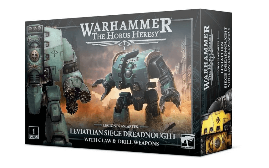 HORUS HERESY: LEVIATHAN DREADNOUGHT WITH CLAWS/DRILLS