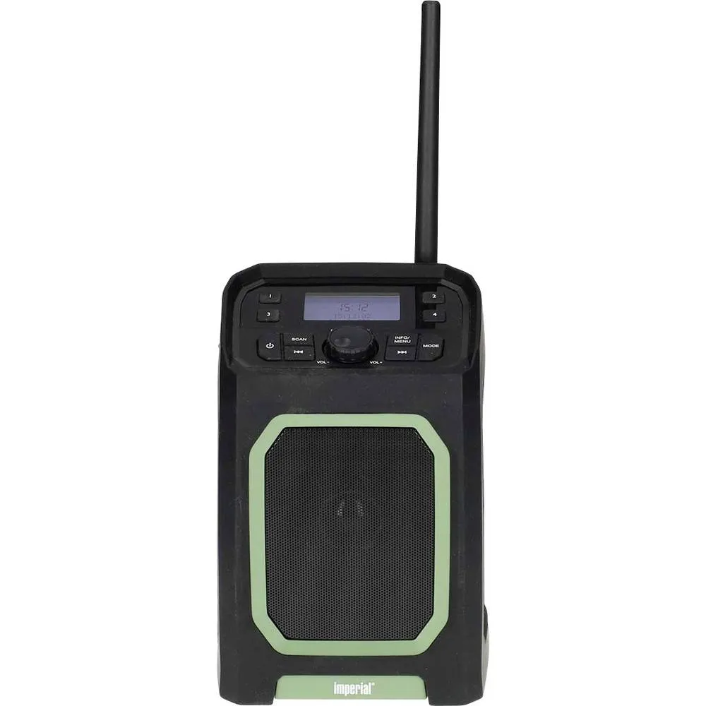 Imperial DABMAN OR 5 mobiele DAB+/FM buitenradio, Bärbar, Digital, DAB+, FM, 87,5 - 108 MHz, 174 - 240 MHz, 8 W