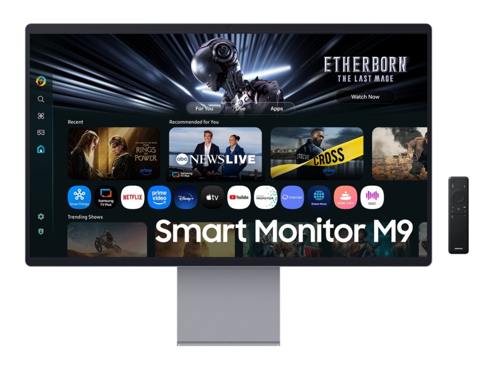 Samsung Smart Monitor M9 32/UHD/OLED/165Hz/0,03ms datorskärm, bild 2