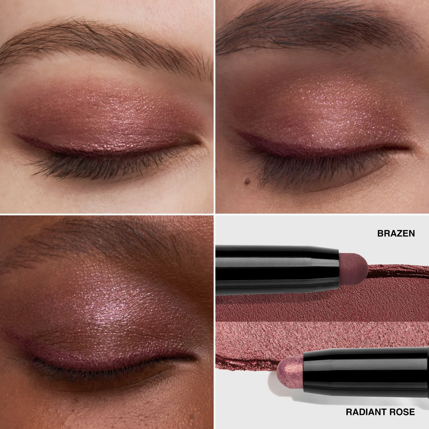 Bobbi Brown Dual-Ended Long-Wear Cream Shadow Stick Radiant Rose/Brazen, bild 2