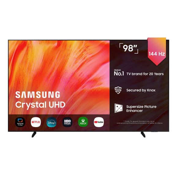 Samsung 98" U9005H / 4K / Crystal UHD / Smart TV / Tizen / HDR10+ / 100Hz / AMD FreeSync Premium