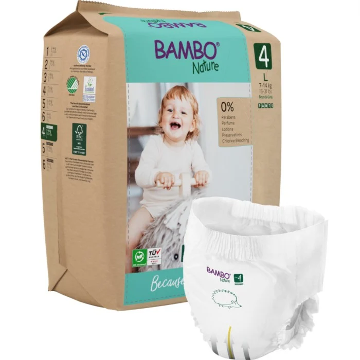Bambo Nature Pants stl 4 (7-14 kg) 20 st