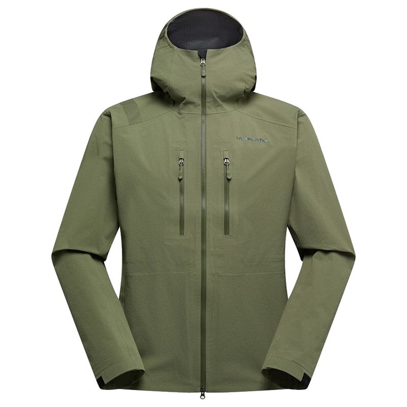 La Sportiva Helixir Shell Jkt M Cypress/Night Sky - XXL