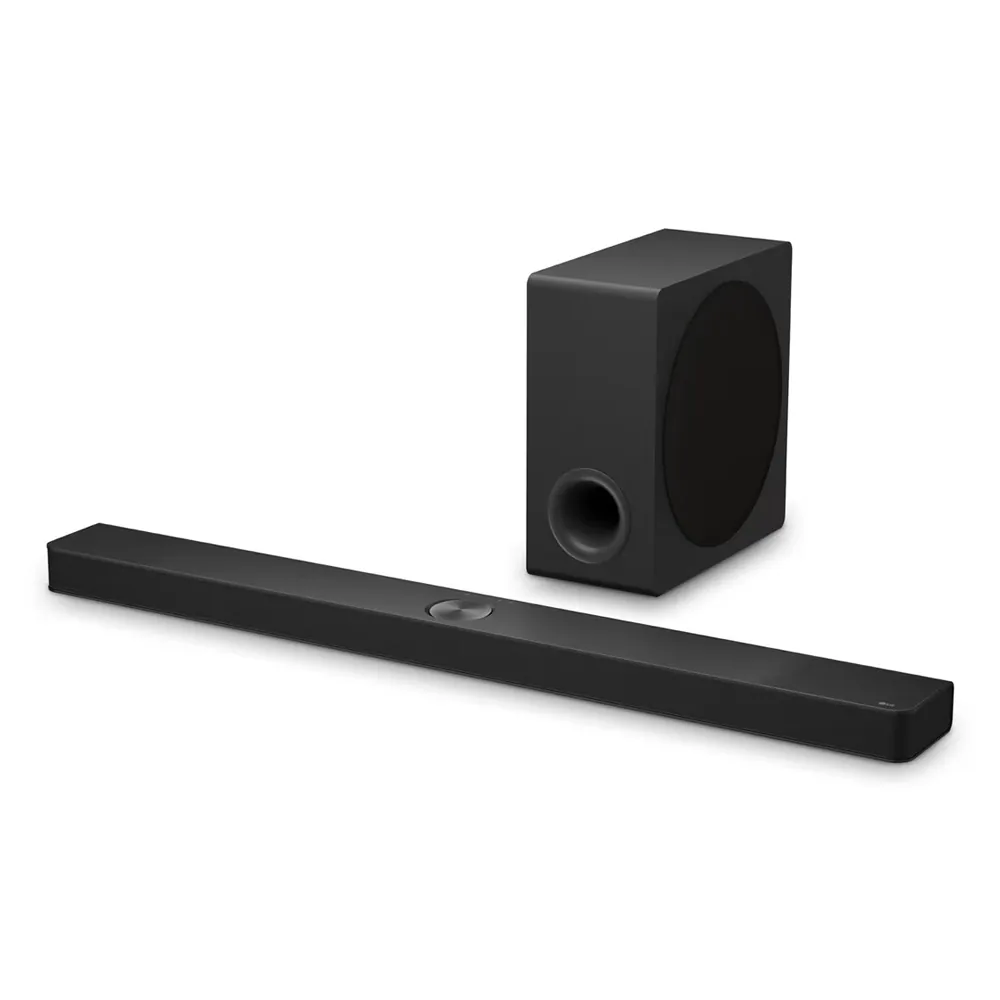 LG S90TY 5.1.3-kanal Soundbarsystem Svart