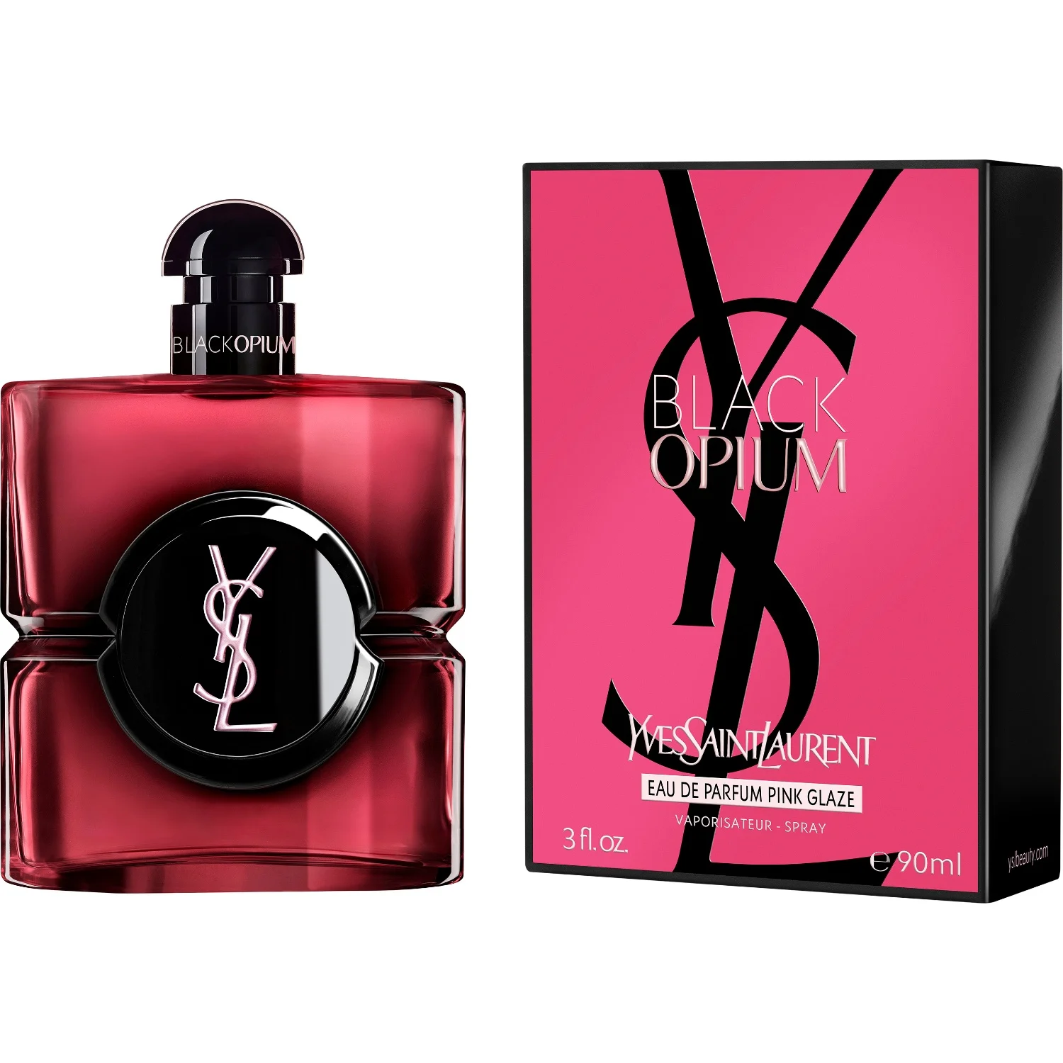 Yves Saint Laurent Black Opium Pink Glaze Eau de Parfum 90 ml, bild 2