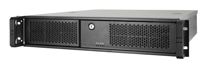 Chieftec UNC-209S-B-OP 19" rack 2U, ATX, 457mm djup, bild 3
