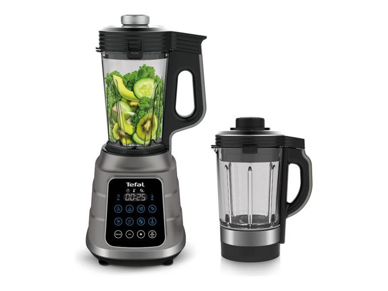 Tefal UltraBlend Boost BL985A31 - Blandare - 1 liter - 1.3 kW - svart/mörkgrå
