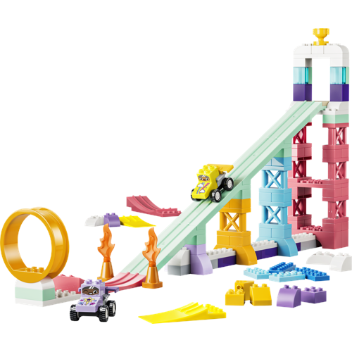 LEGO DUPLO Town 3-i-1 Kreativa ramper med fordon 10478