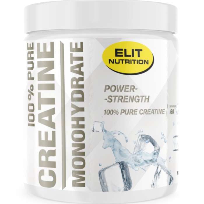ELIT 100% Pure Creatine Monohydrate, Natural, 300 g