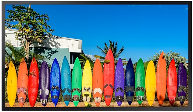 Samsung OM55B 55" UHD skyltningsskärm