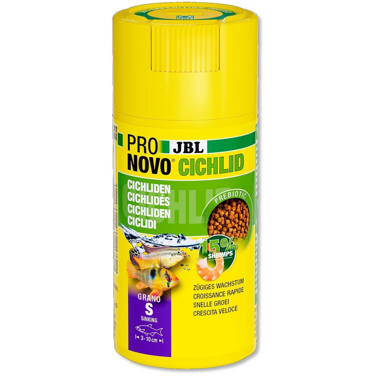 JBL Pronovo Cichlid Grano S Fiskfoder 100 ml