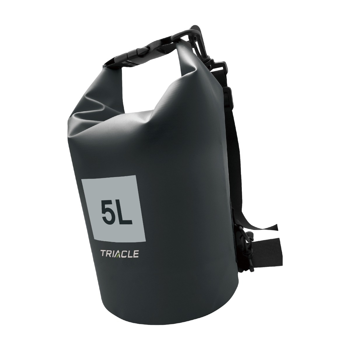Triacle Vattentät Väska 5 Liter, svart
