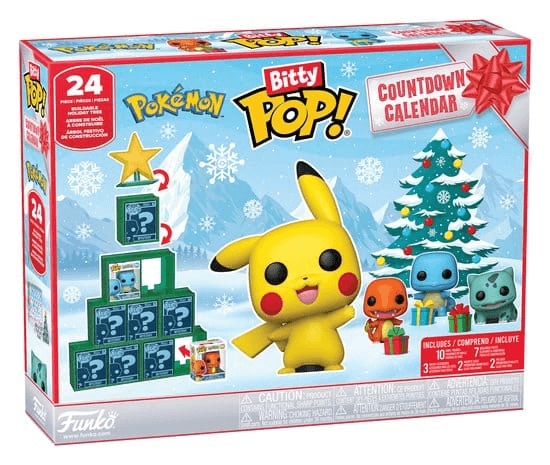 Pokémon 24 Day Bitty POP Countdown Calendar